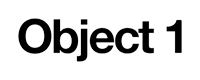 Object 1